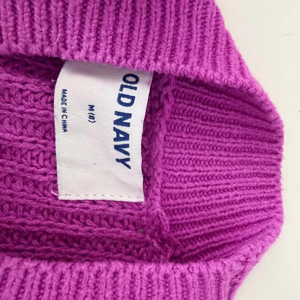 Adorable Old Navy Girls Pink Crew Neck Sweater Size Medium